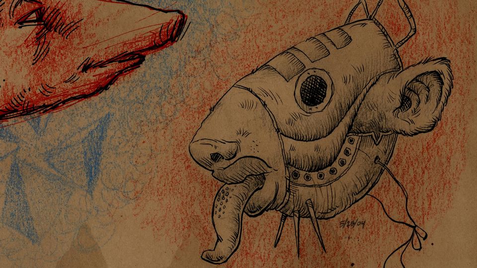 grotesque art